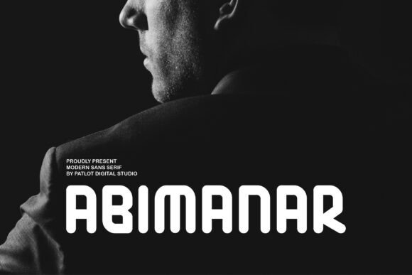 Abimanar: A Modern Sans Serif Font for Clean Digital Branding