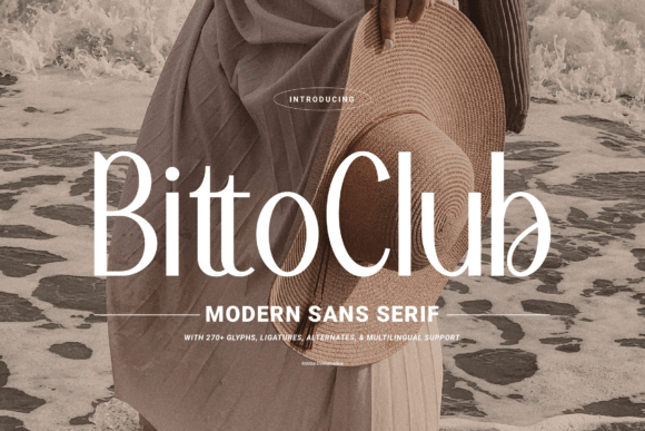 Bitto Club: A Refined Sans Serif for Thoughtful Branding