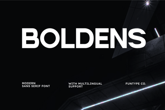 Boldens: A Bold, Clean Sans Serif for Campaign Impact