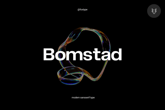 Bomstad: A Modern Sans Serif Typeface for Digital Clarity & Charm