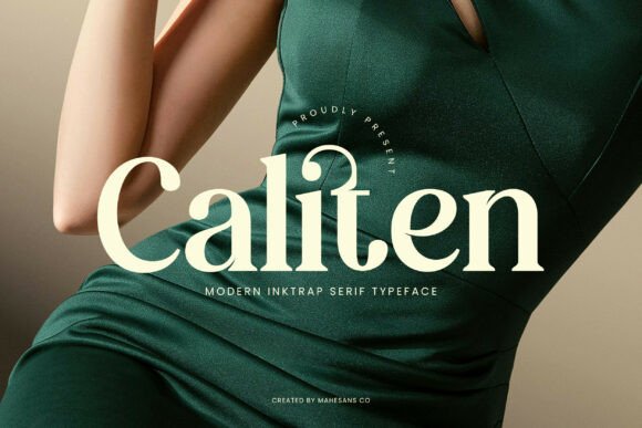 Caliten: A Modern Serif Font That Elevates Digital Branding