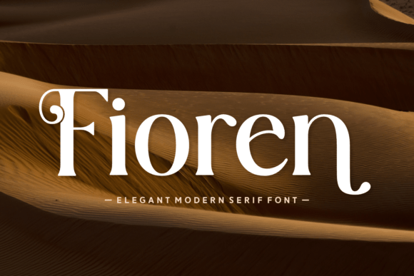 Fioren: A Serif Font That Makes Your Brand Feel Thoughtful & Refined