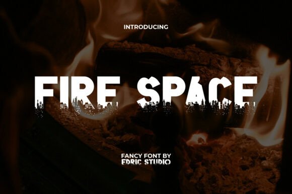 Fire Space Font: A Bold Display Typeface for Campaign Headlines