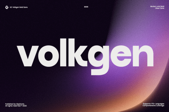 Gc Volkgen: A Confident Sans Serif for Editorial Clarity
