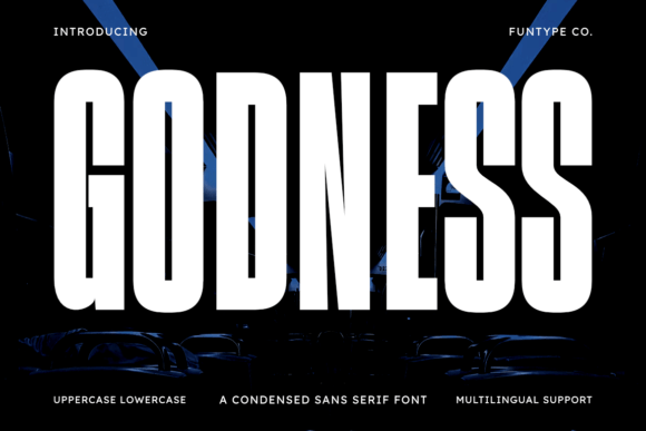Godness: A Sans Serif Typeface for Editorial Presence