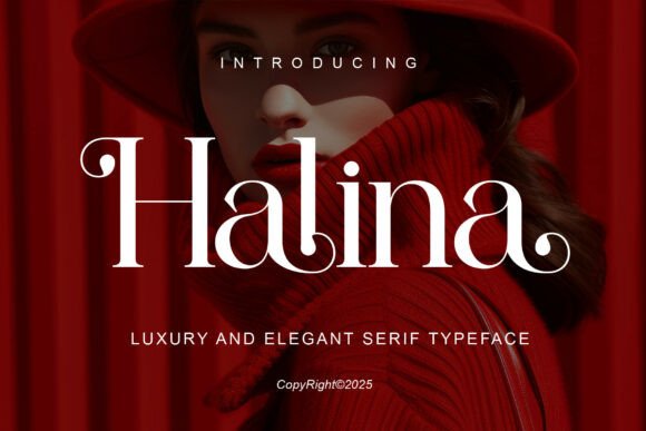 Halina: A Serif Typeface for Elegant Editorial Design