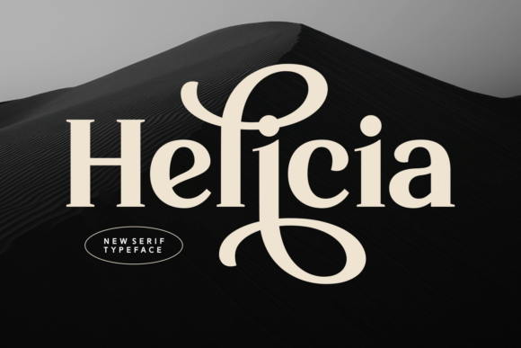 Helicia Serif Font for Handmade Brands