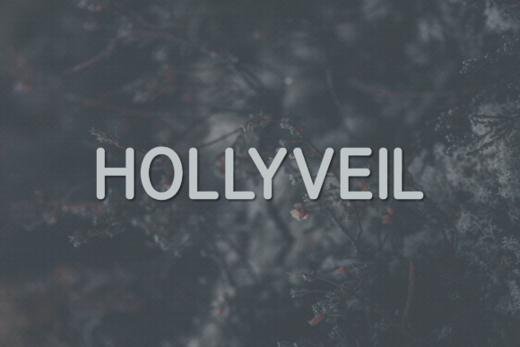 Hollyveil: A Modern Sans Serif Typeface for Digital Clarity