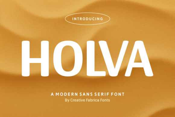 Holva: A Modern Sans Serif Font for Digital Clarity