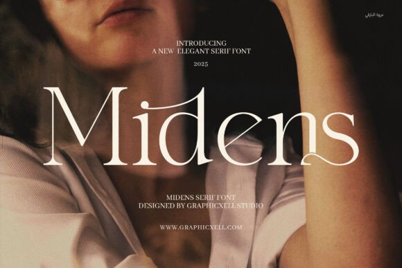 Midens: A Serif Font That Breathes Quiet Confidence