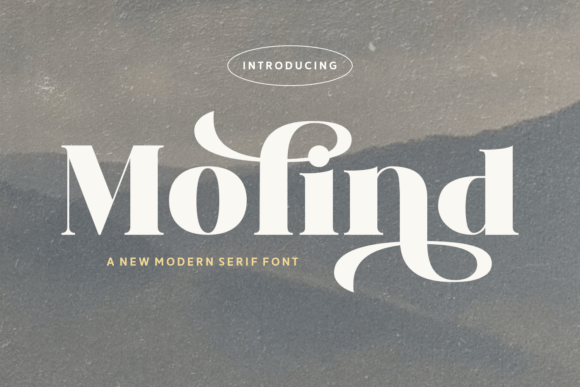 Molind: A Modern Serif Font for Editorial Clarity and Character