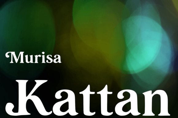 Murisa Kattan: A Serif Typeface Built for Editorial Impact