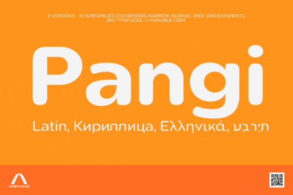 Pangiroundedwide Regular: A Friendly Display Font for Digital Brands