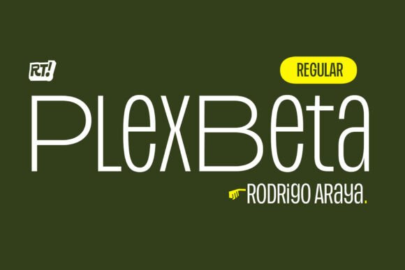 Plex Beta Regular: A Clean Sans Serif Font for Digital Brands