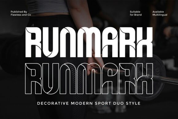 Runmark: A Sans Serif Font That Moves With Your Words
