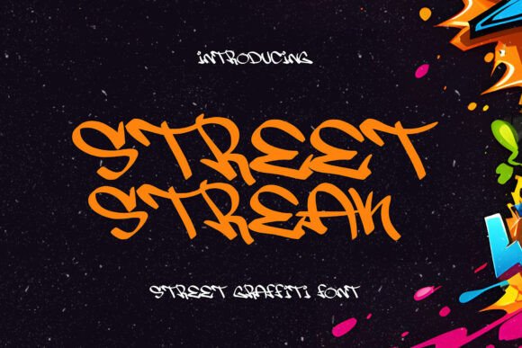 Street Streak: A Bold, Consistent Font for Small Business Branding